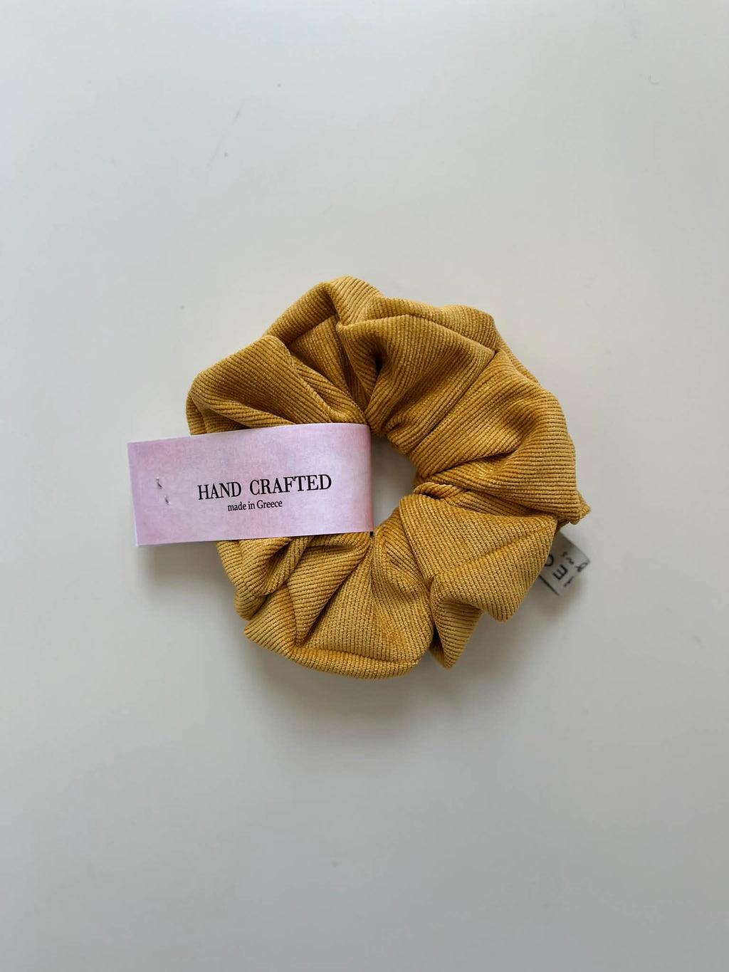 Handmade Scrunchie - Mustard