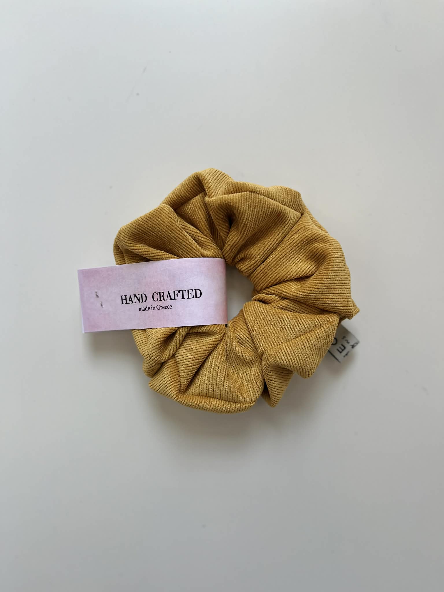 Handmade Scrunchie - Mustard
