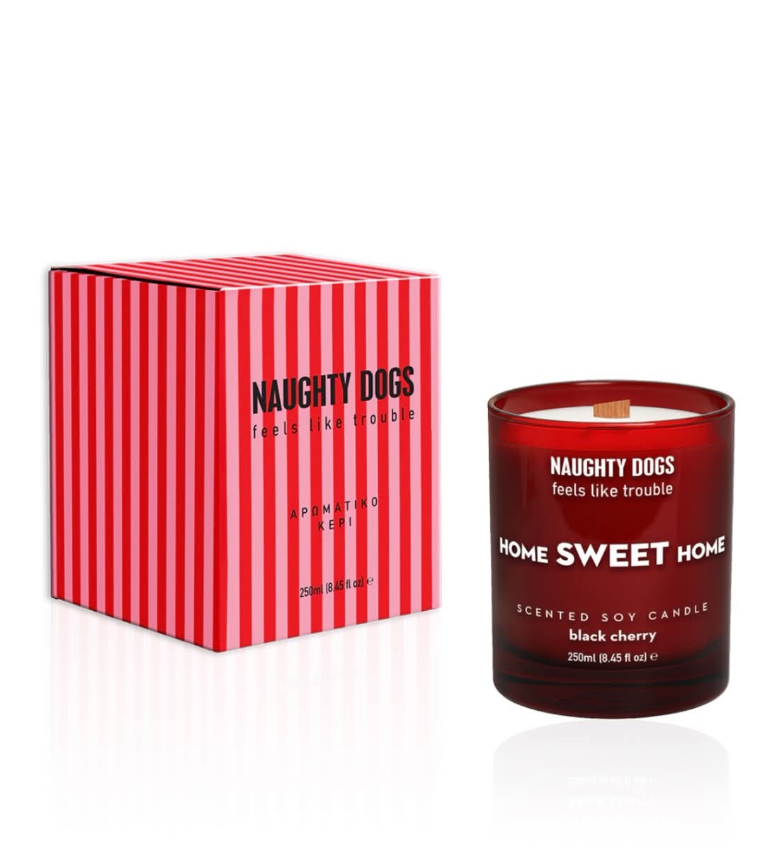 ΚΕΡΙ HOME SWEET HOME BLACK CHERRY 250ml
