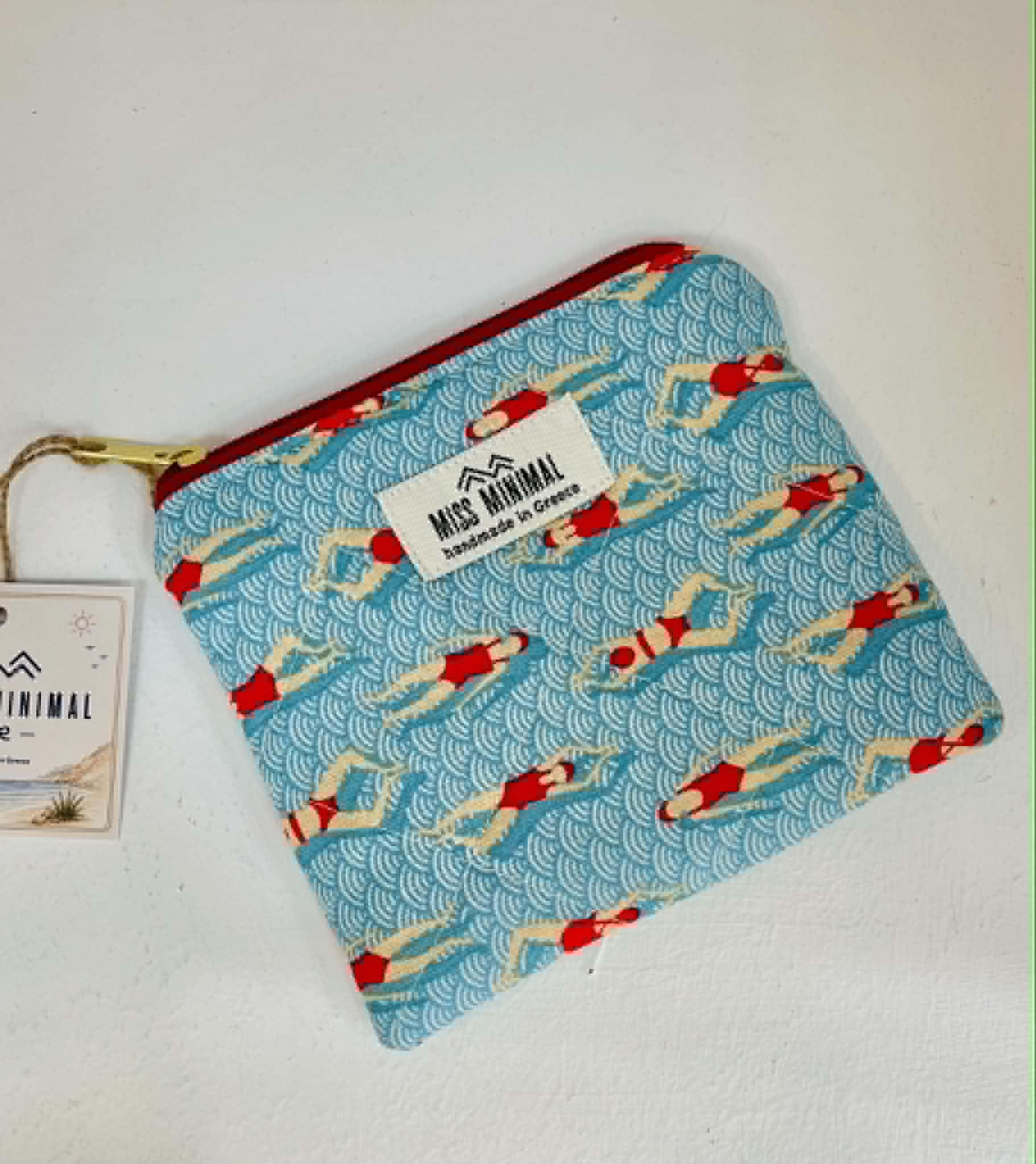 Swimming Mini Zipper Pouch