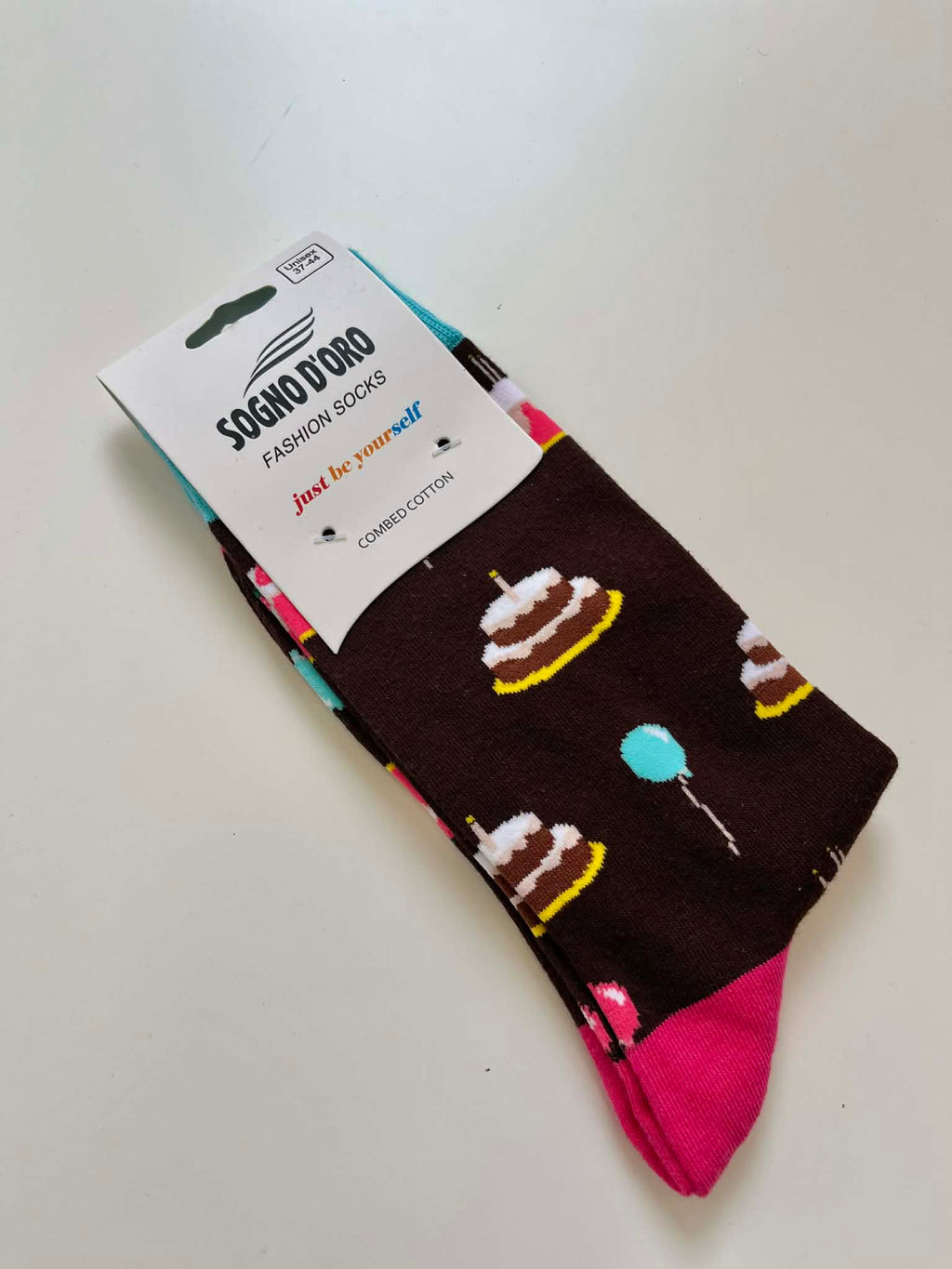 Birthday Cake - Socks