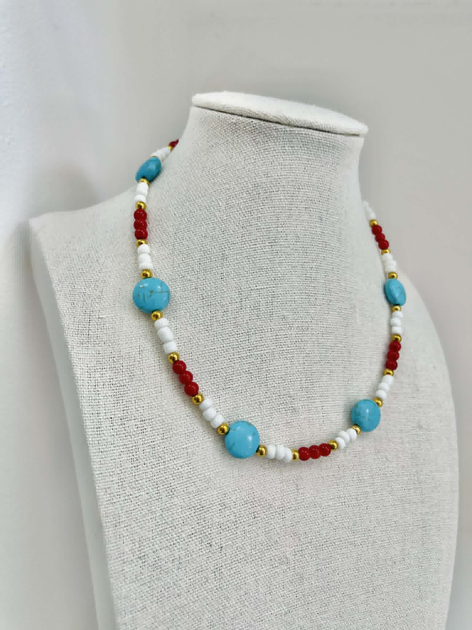 Mykonos Beads Necklace