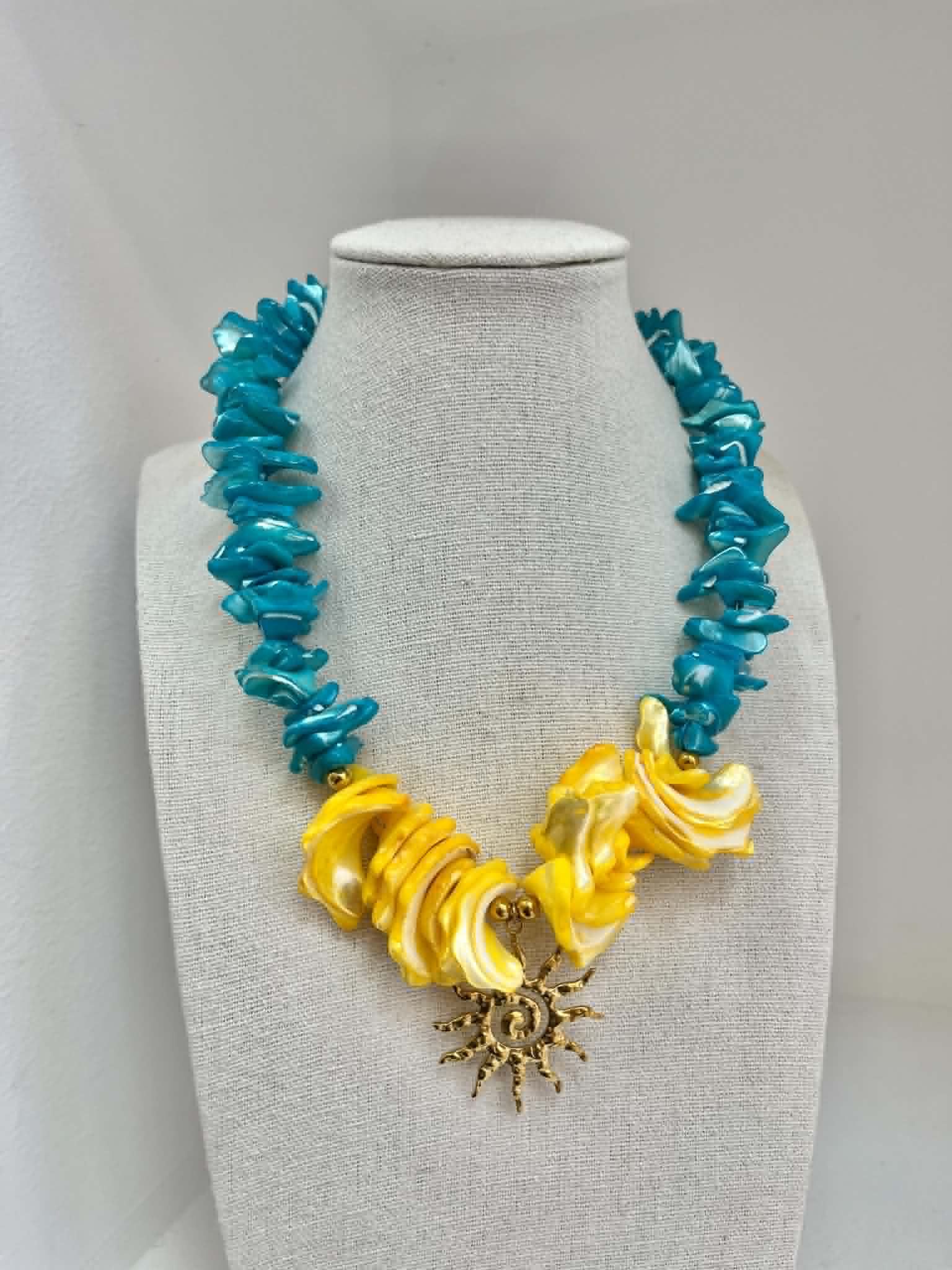 Santorini Sun Necklace