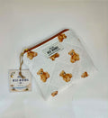 Teddy Mini Zipper Pouch
