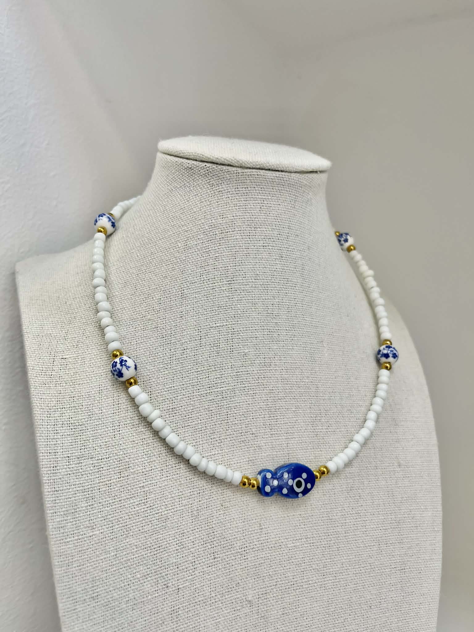 Aegean Fish Necklace