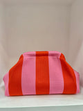 Aura Clutch - Pink / Orange