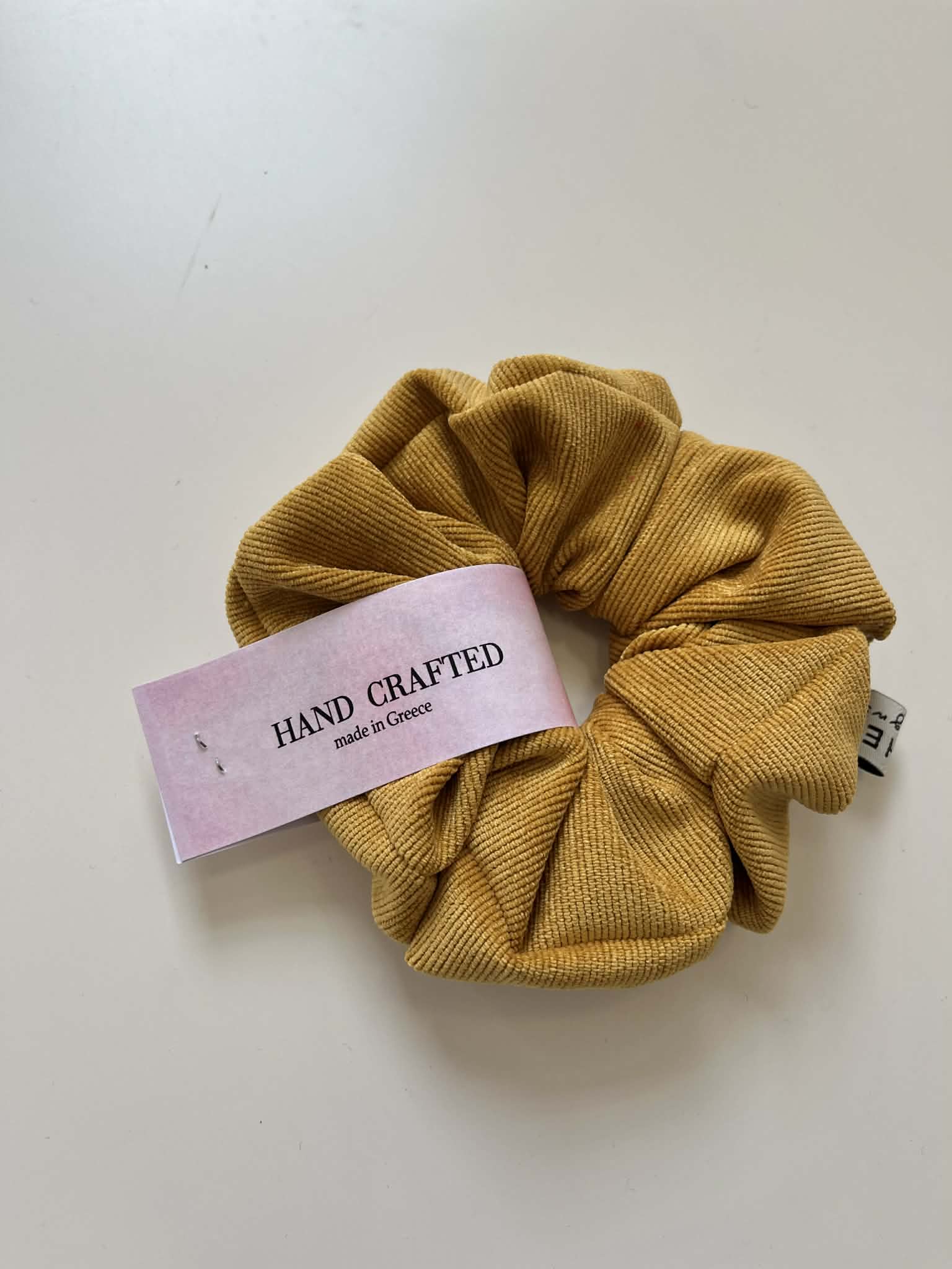 Handmade Scrunchie - Mustard