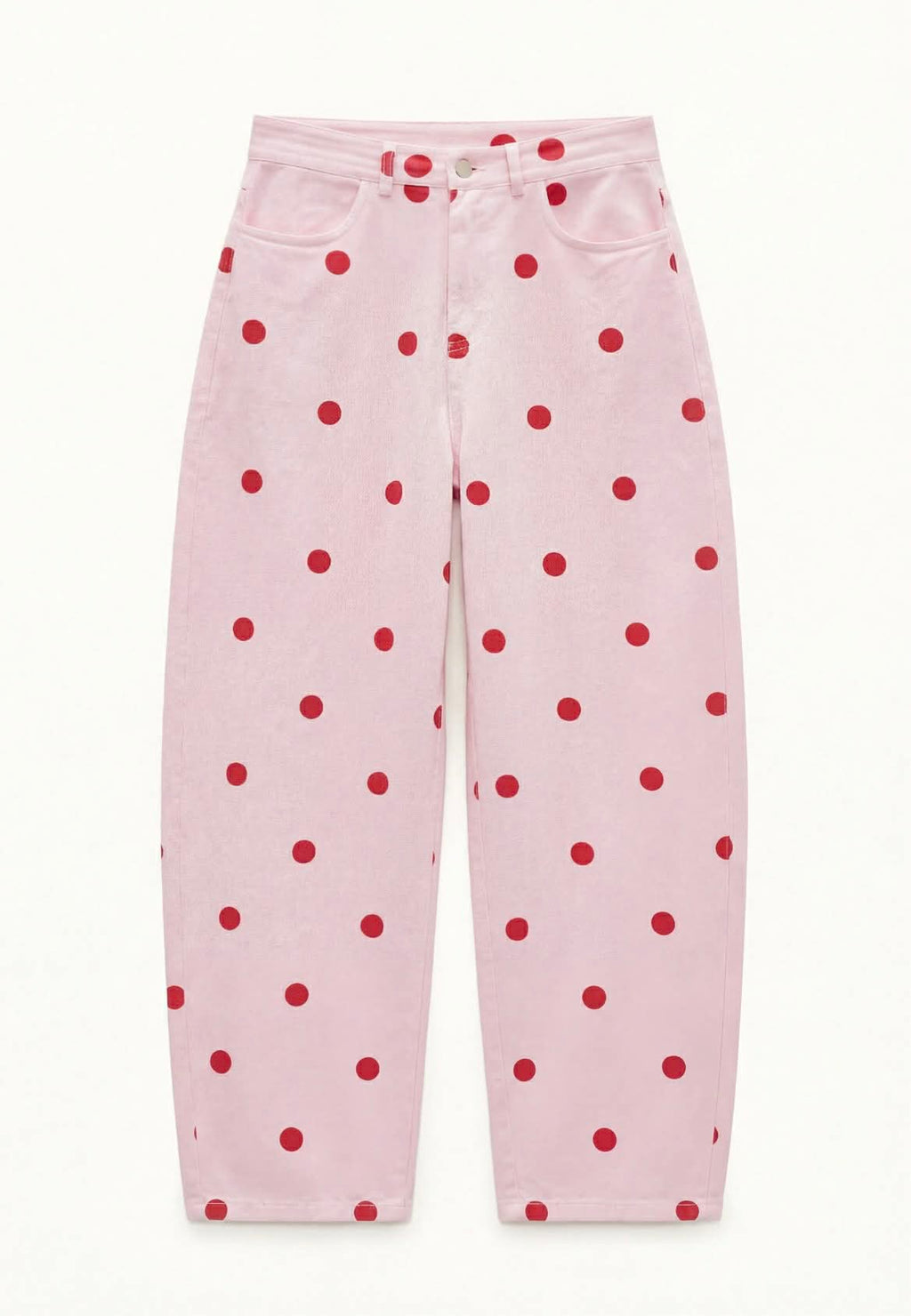Lumina Trousers With Polka Dot Print