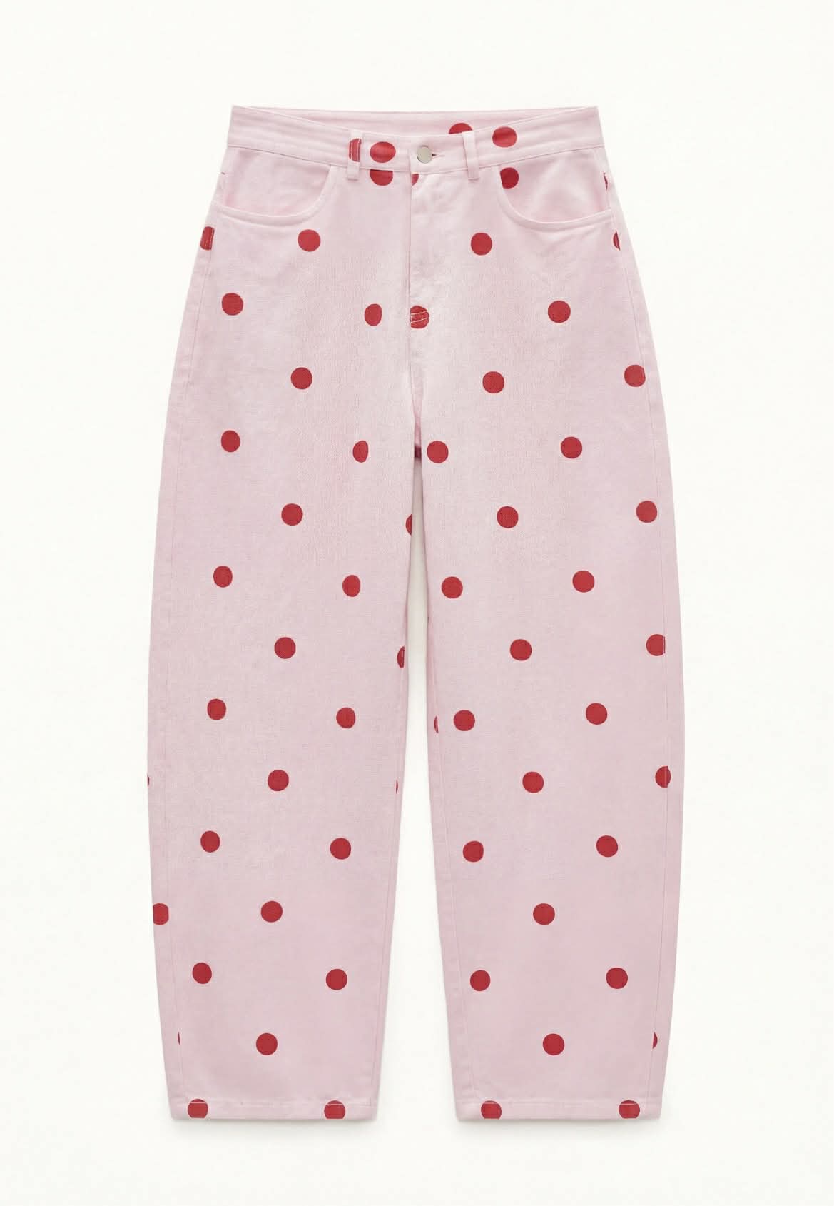 Lumina Trousers With Polka Dot Print