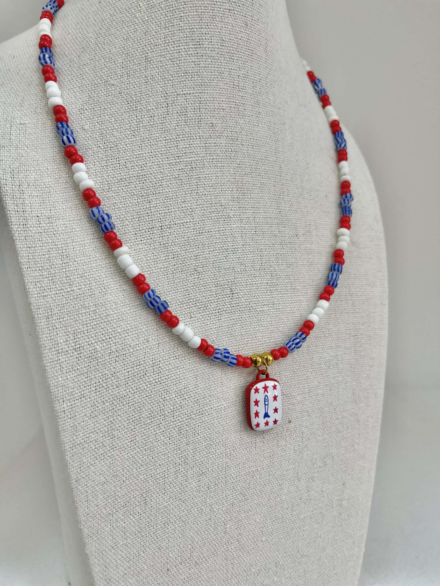 Sardine - Handmade Necklace