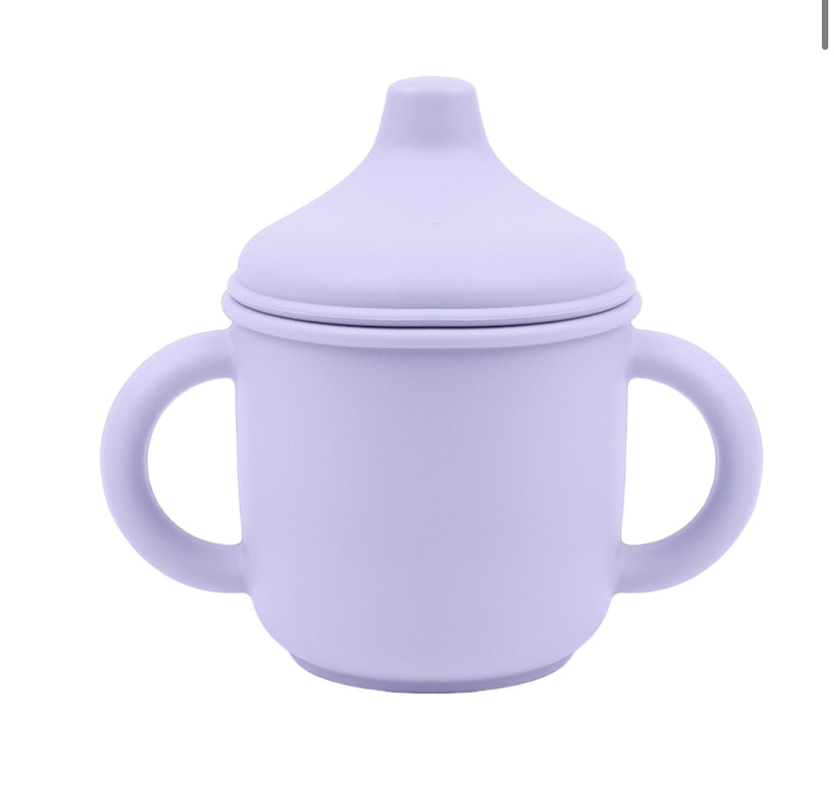 Ποτηράκι Σιλικόνης με πιπίλα 150ml – Lilac
