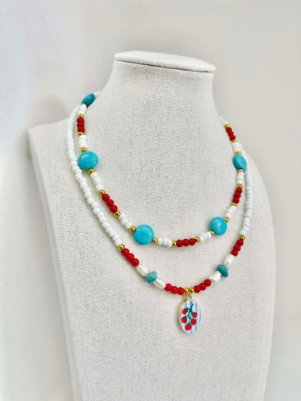 Mykonos Beads Necklace