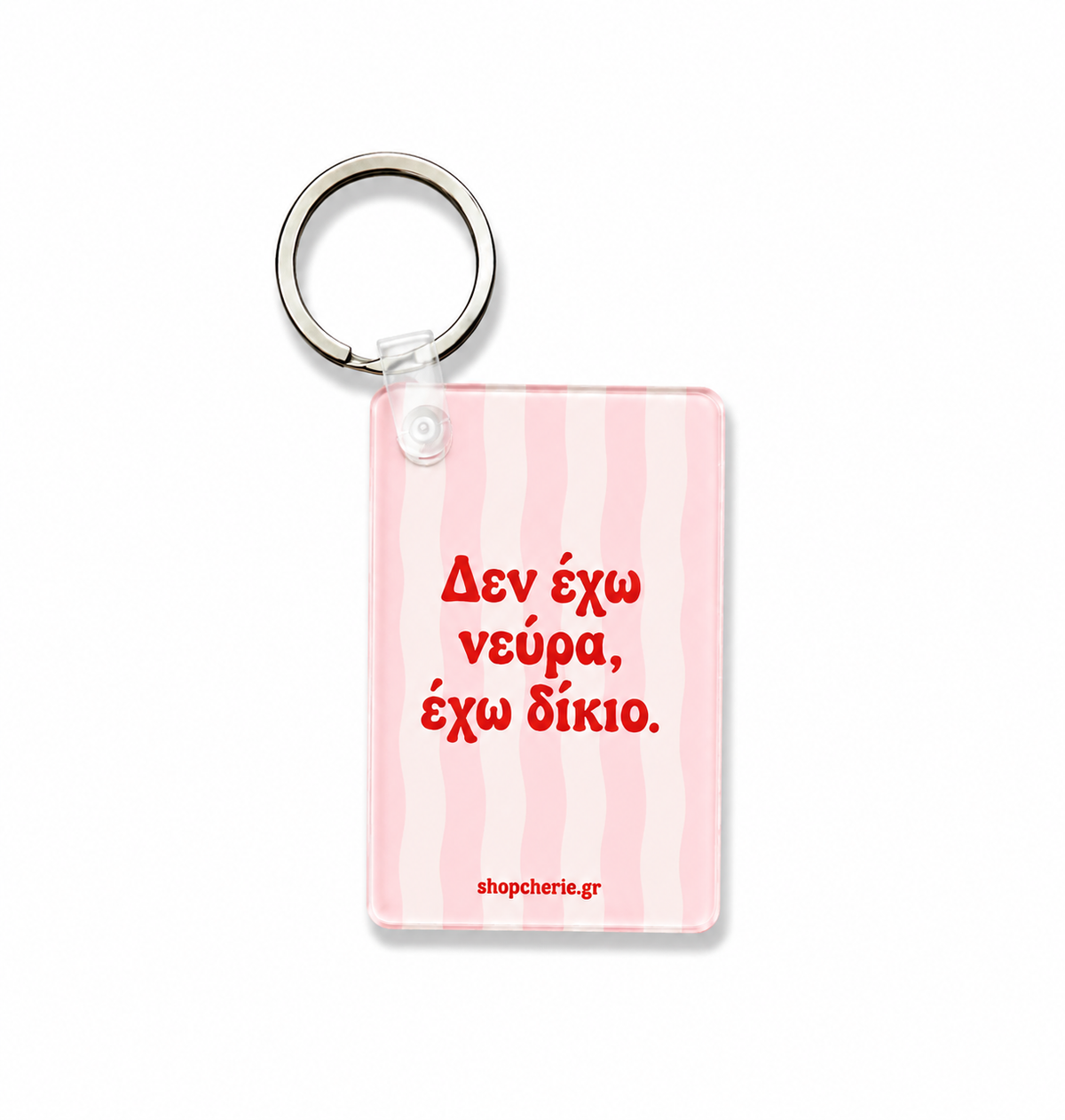 Δεν έχω νεύρα, έχω δίκιο