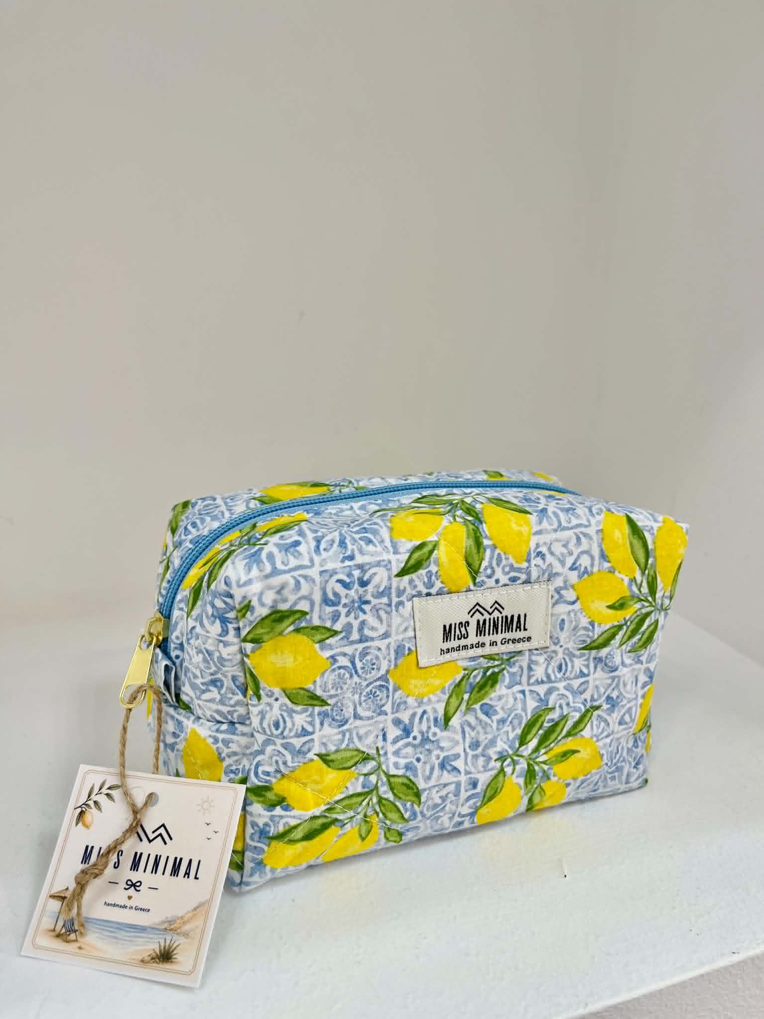 Lemon Mini Zipper Box