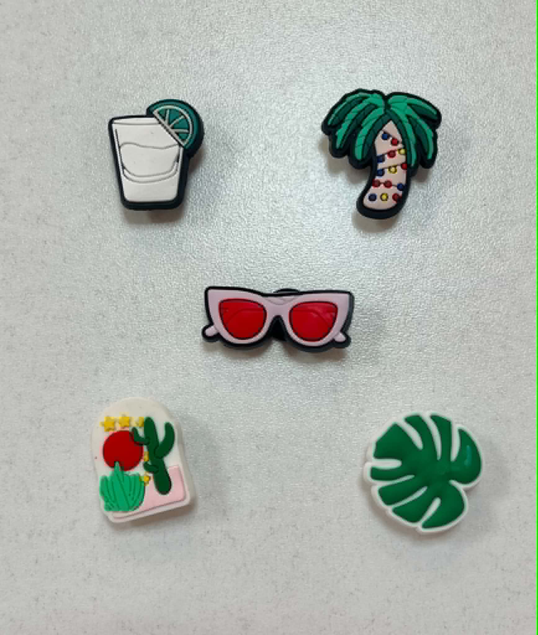Crocs charms - summer mood
