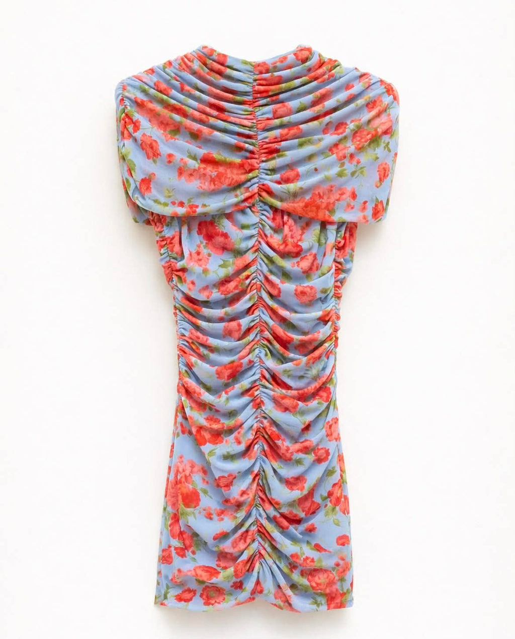Floral Dress With Gripping