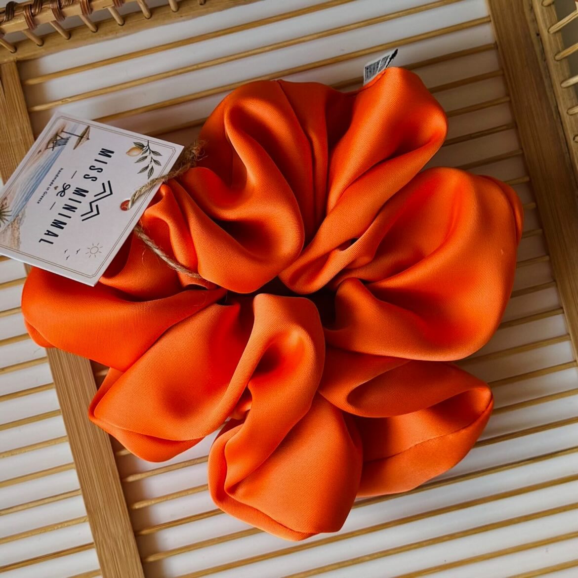 Orange Satin