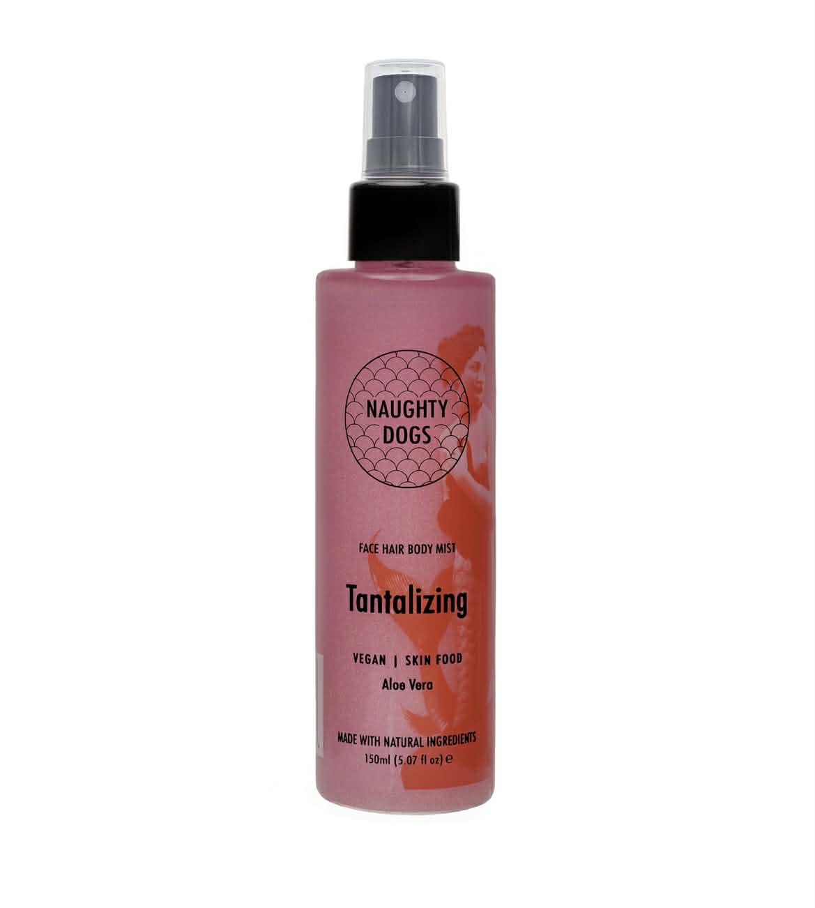 FACE HAIR BODY MIST PINK SHIMMER TANTALIZING
