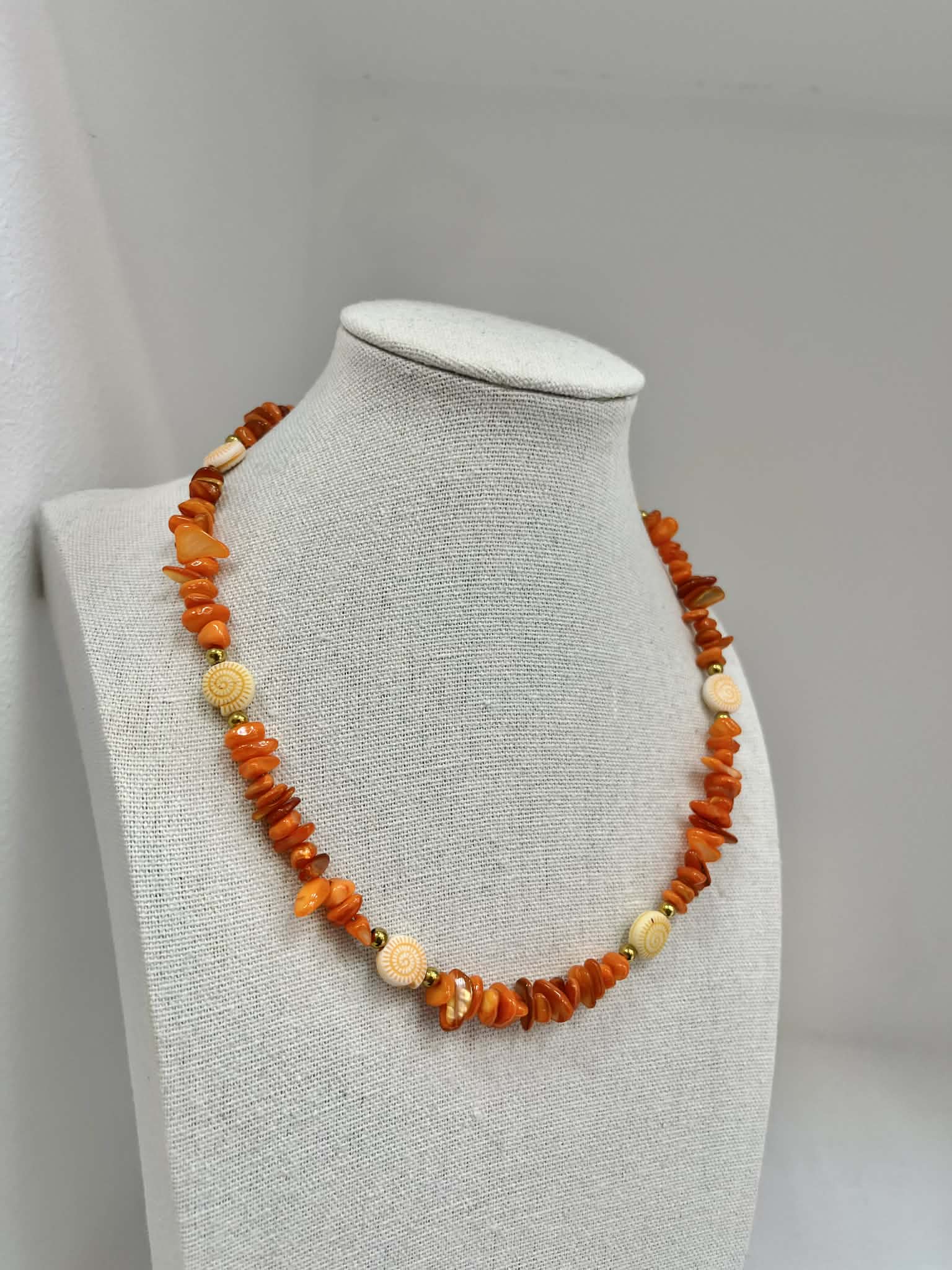 Sunset Shell Necklace
