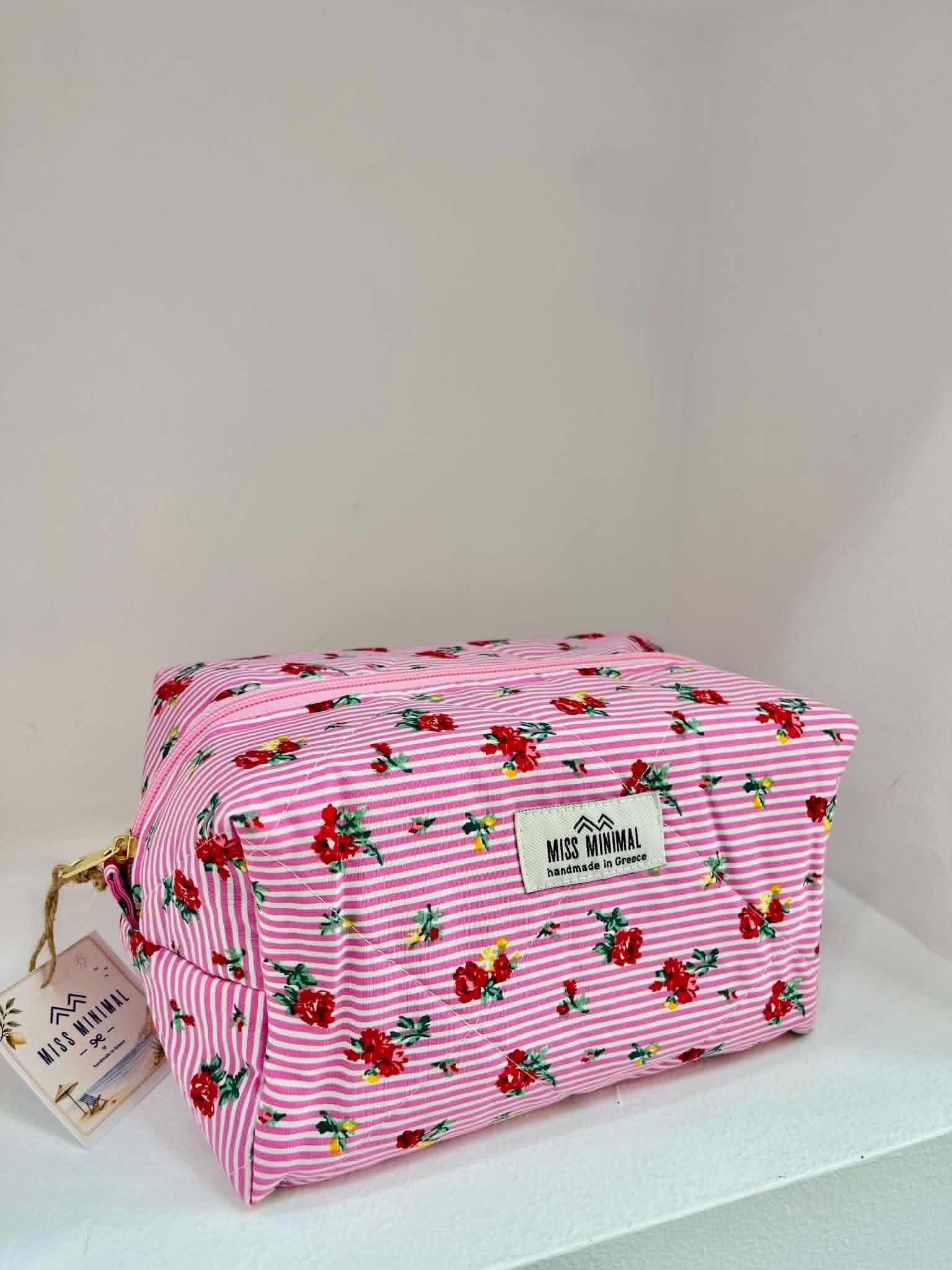 Pink Garden Zipper Box