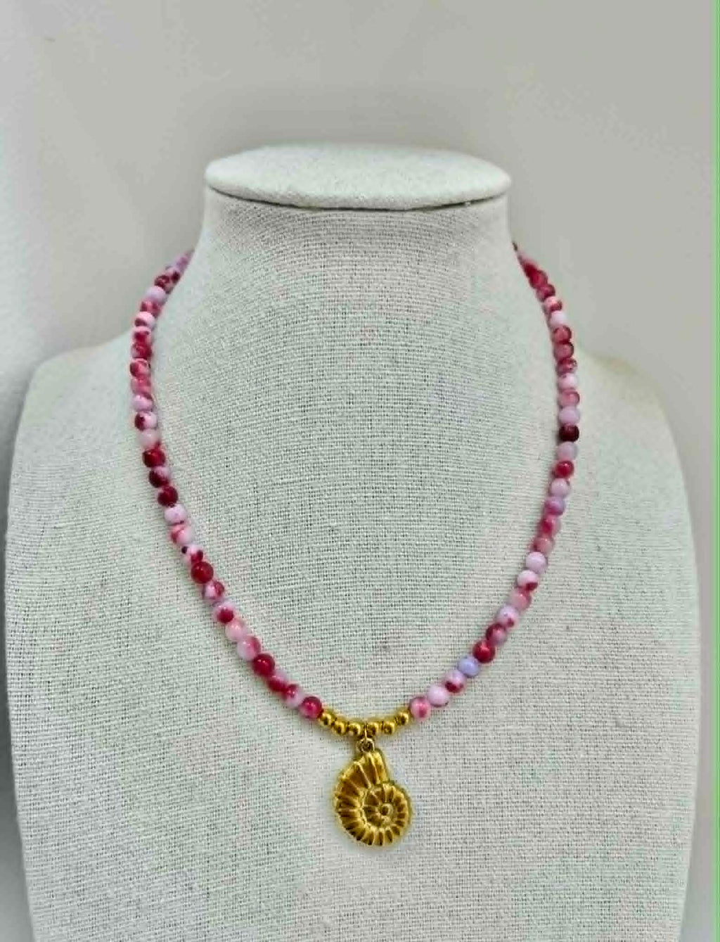 Pink Shell Necklace