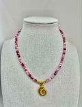 Pink Shell Necklace