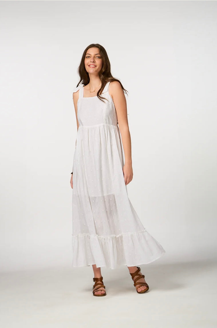Cleo Dress White
