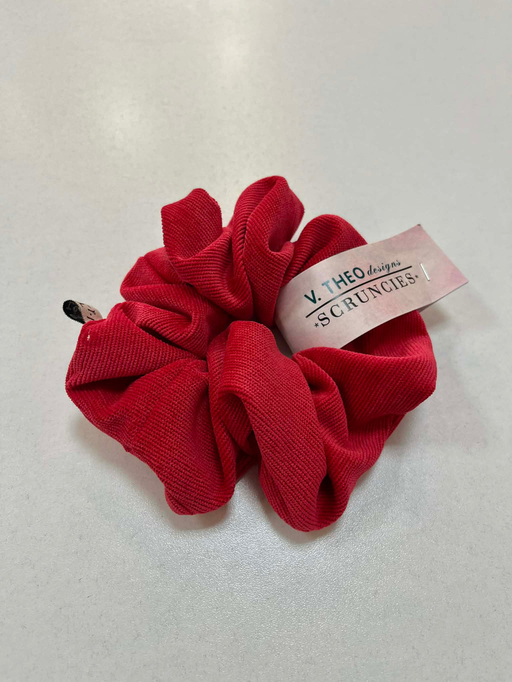 Handmade scrunchie - Red