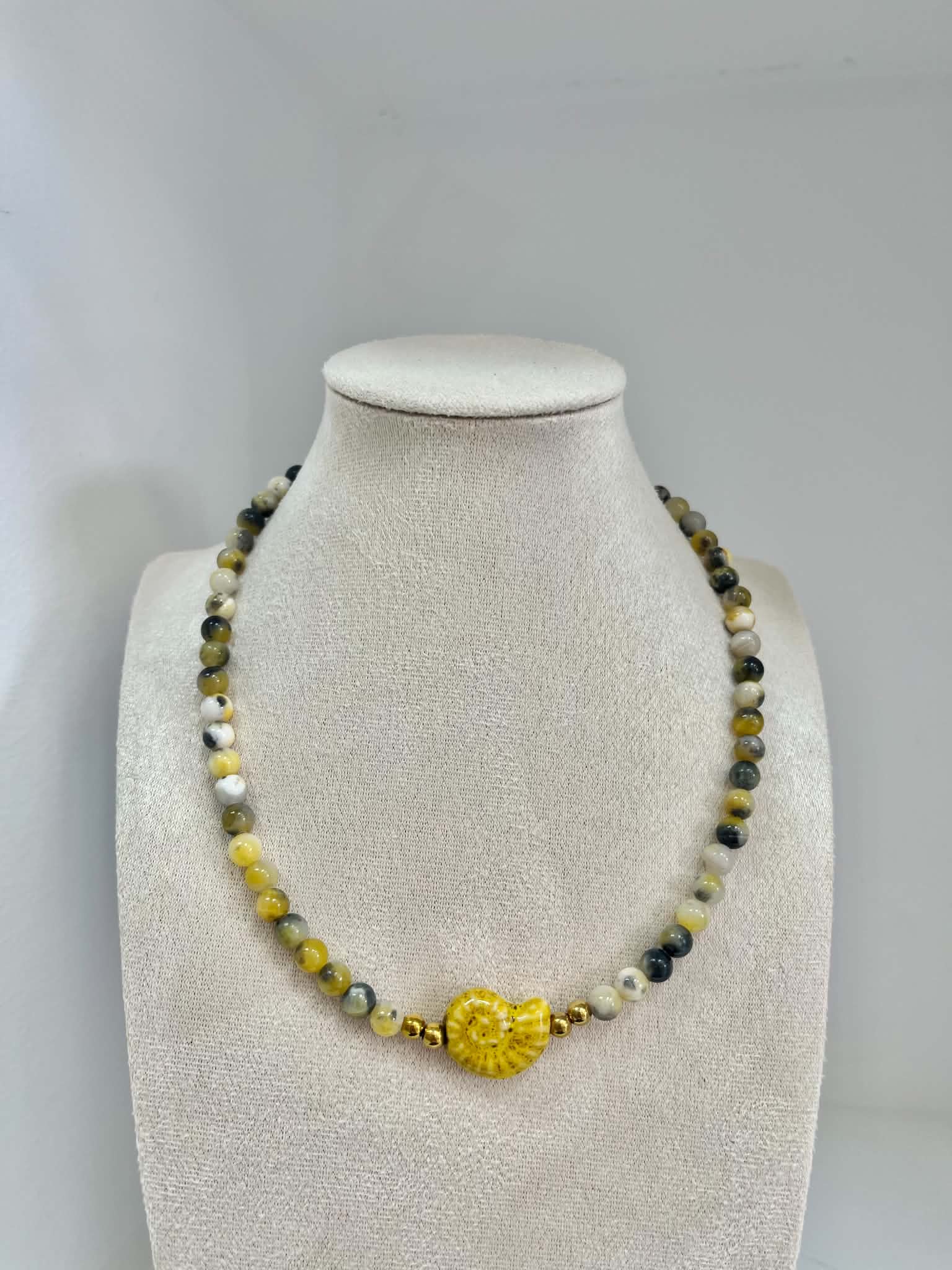 Golden Shell Necklace