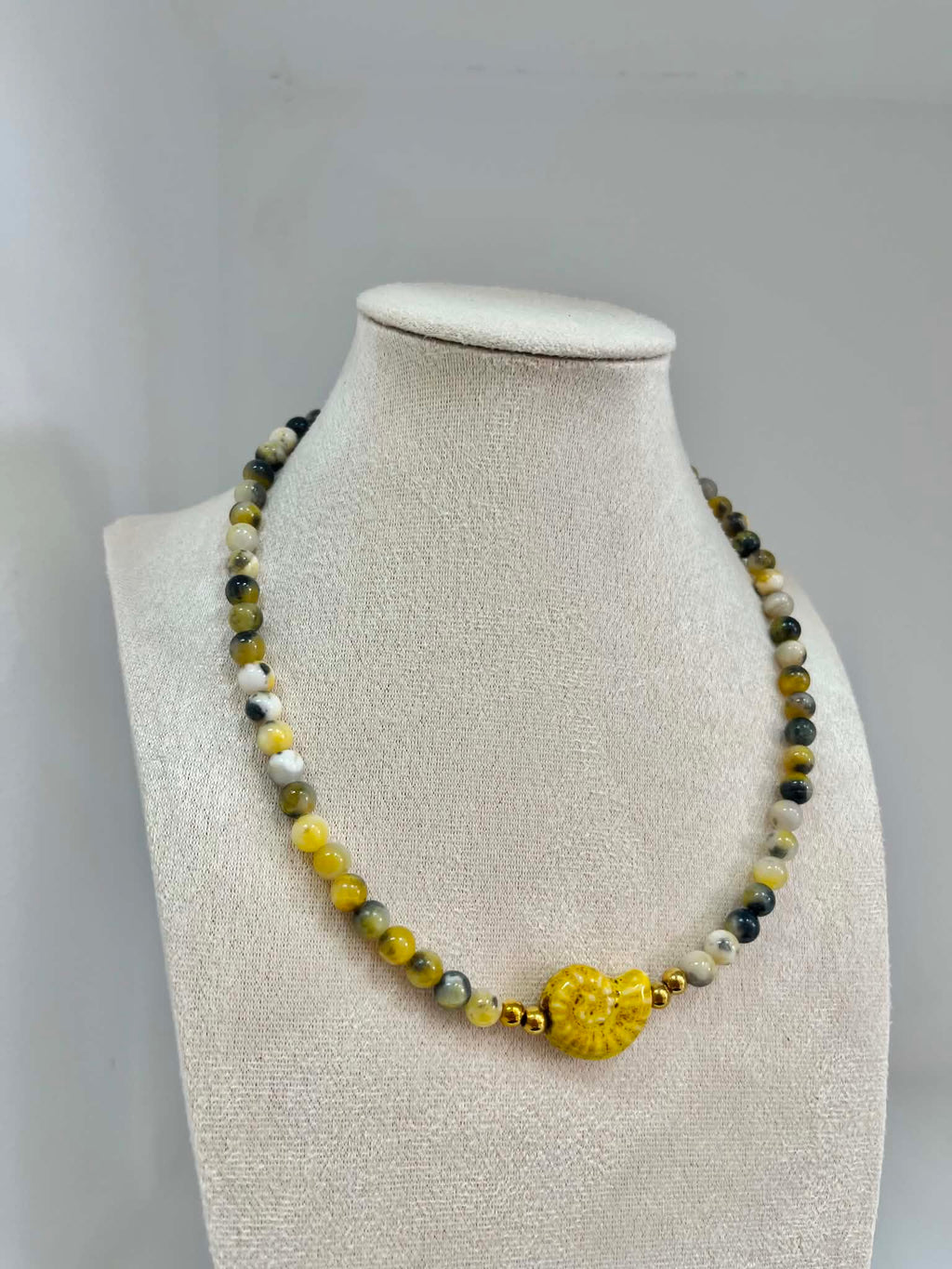 Golden Shell Necklace