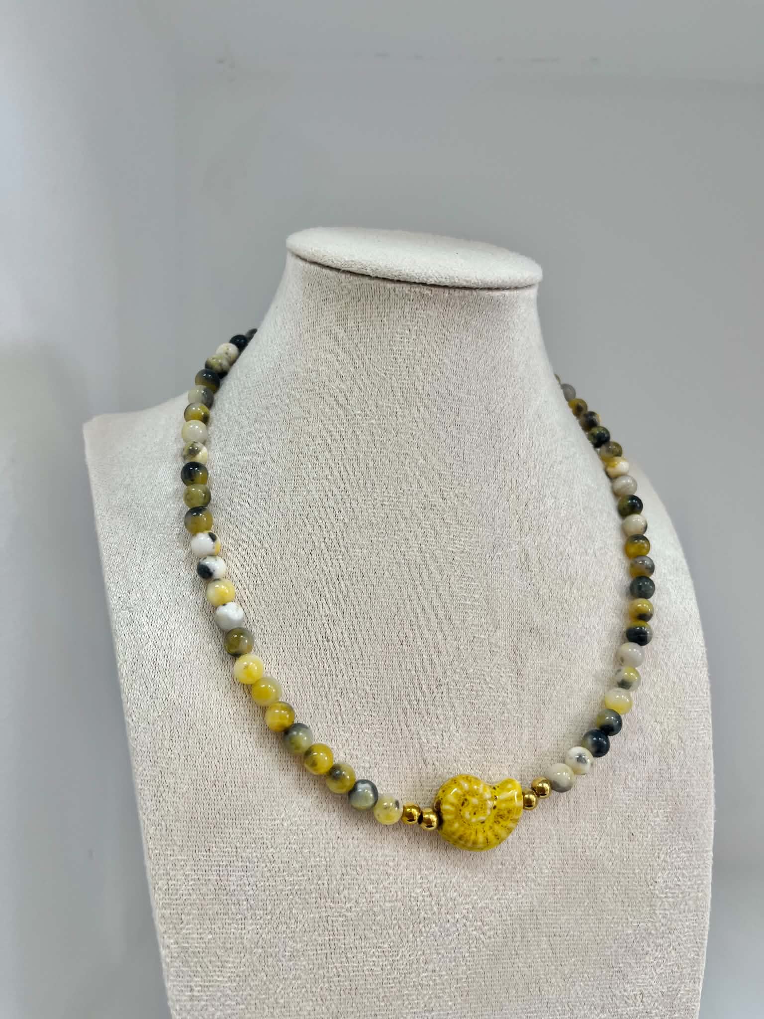 Golden Shell Necklace