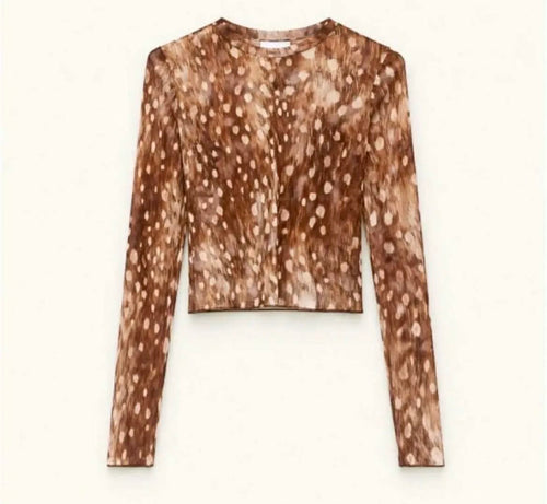 Animal Print Top