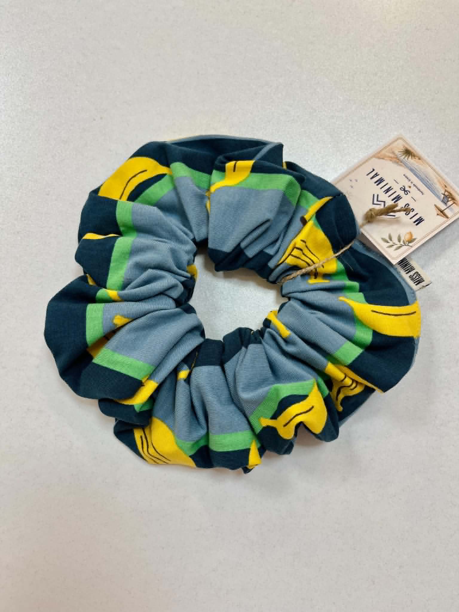 Banana Handmade Scrunchies