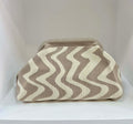 Wave Clutch - Beige