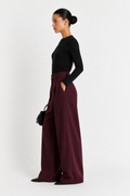Lumina Pants Burgundy