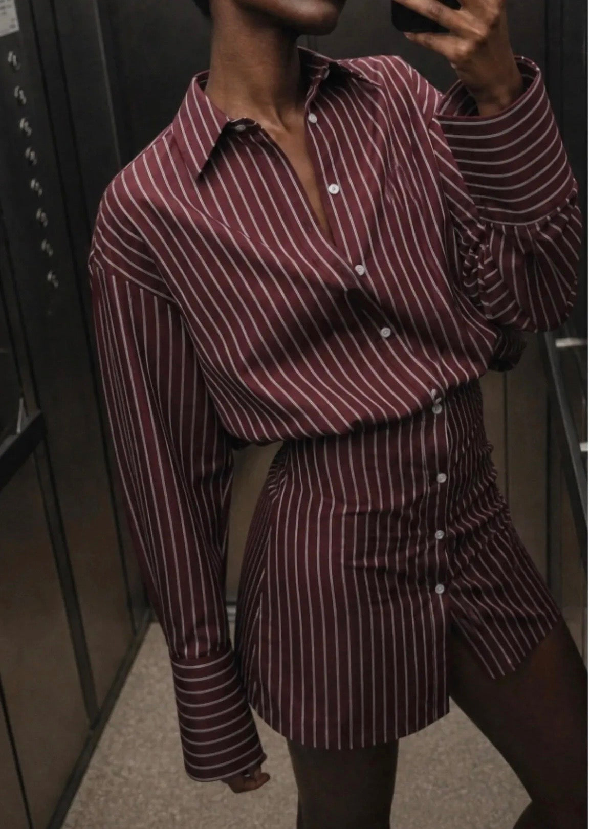 Lumina shirt dress