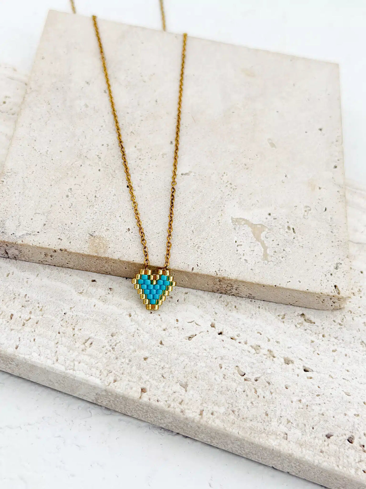 Mini heart blue Mimi