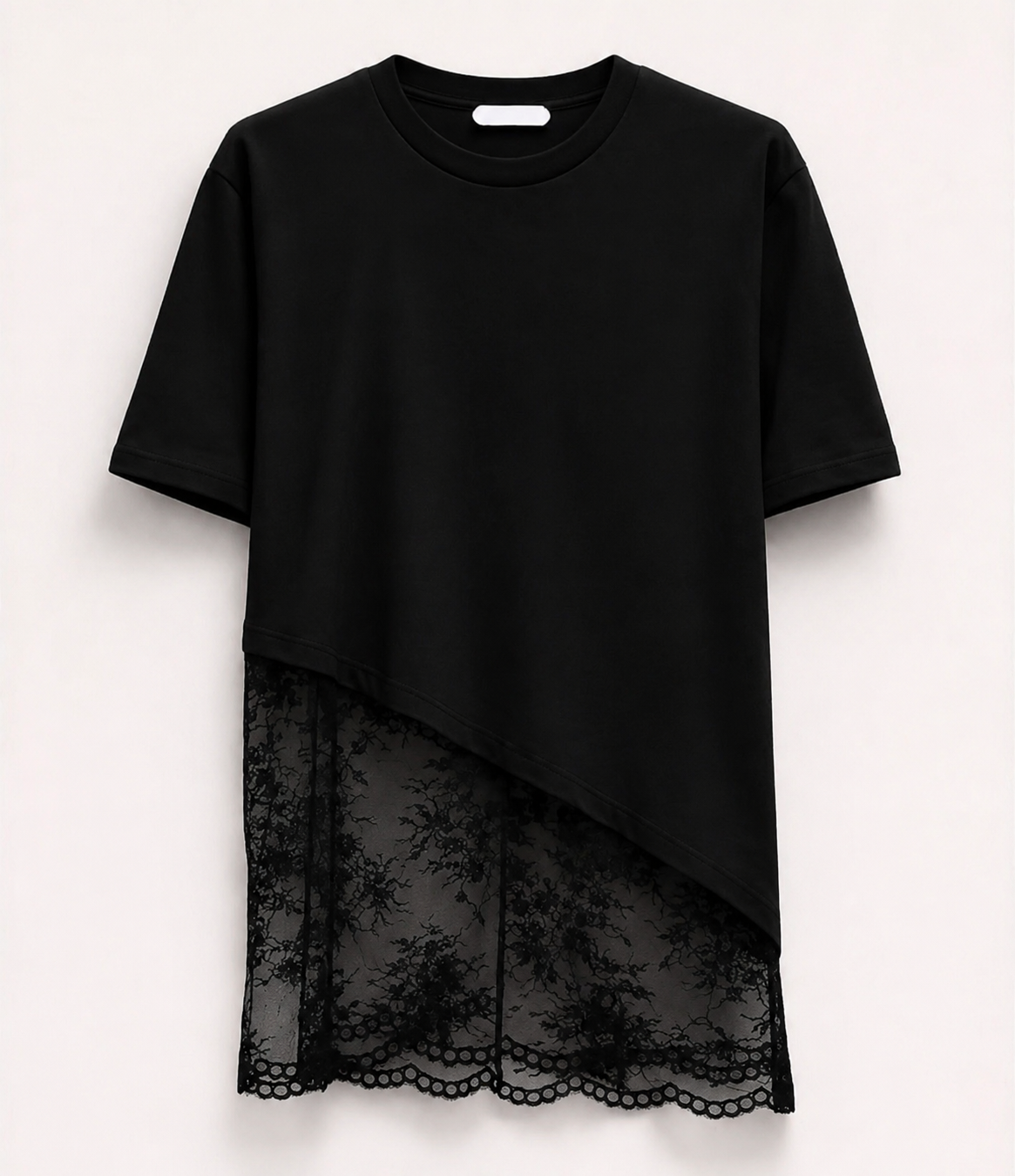 Lumina lace Detail Black