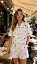 Denim Strawberry Set