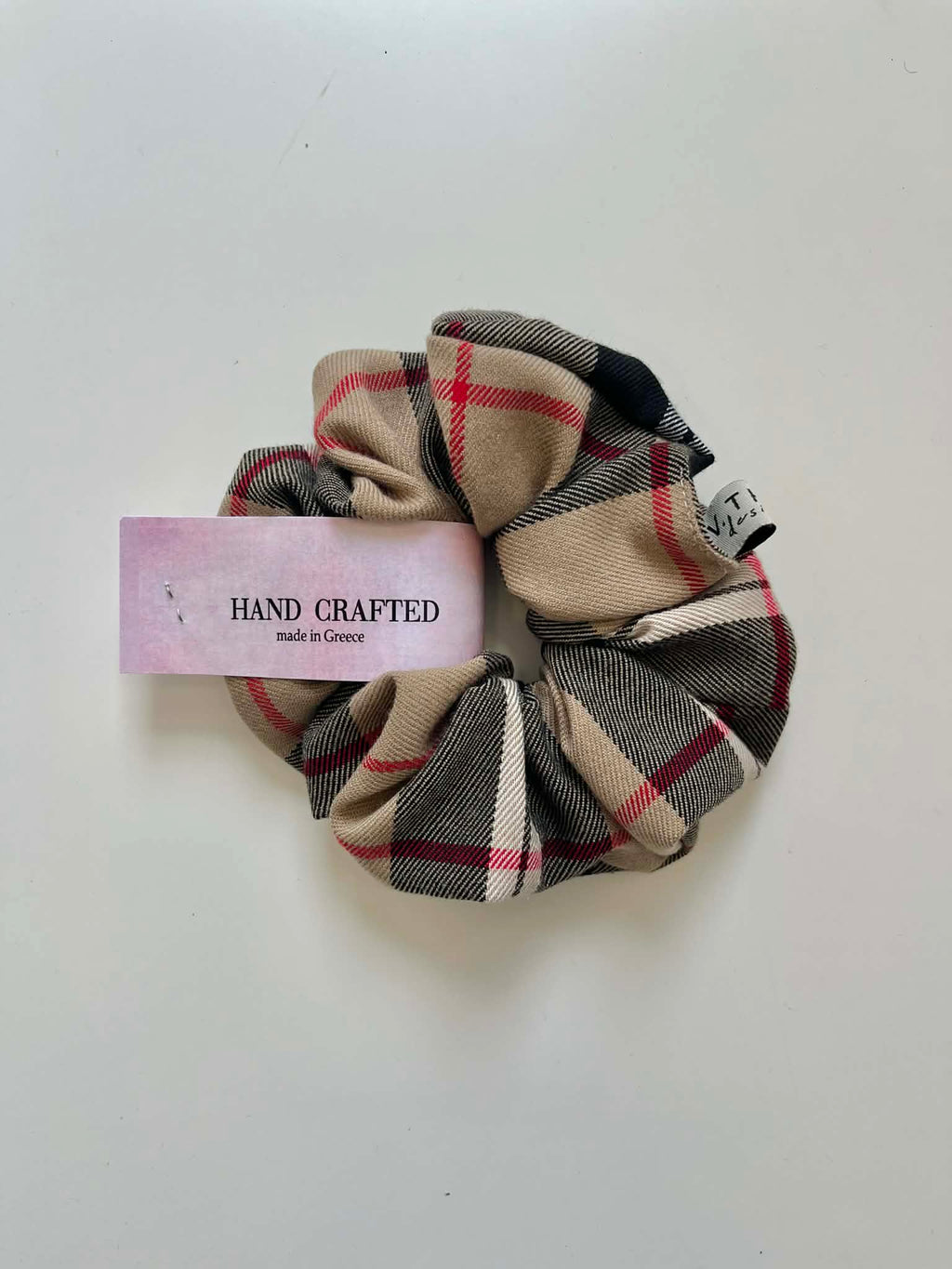 Handmade Scrunchie - Beige