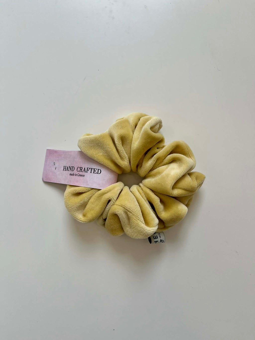 Handmade Scrunchie - Butter