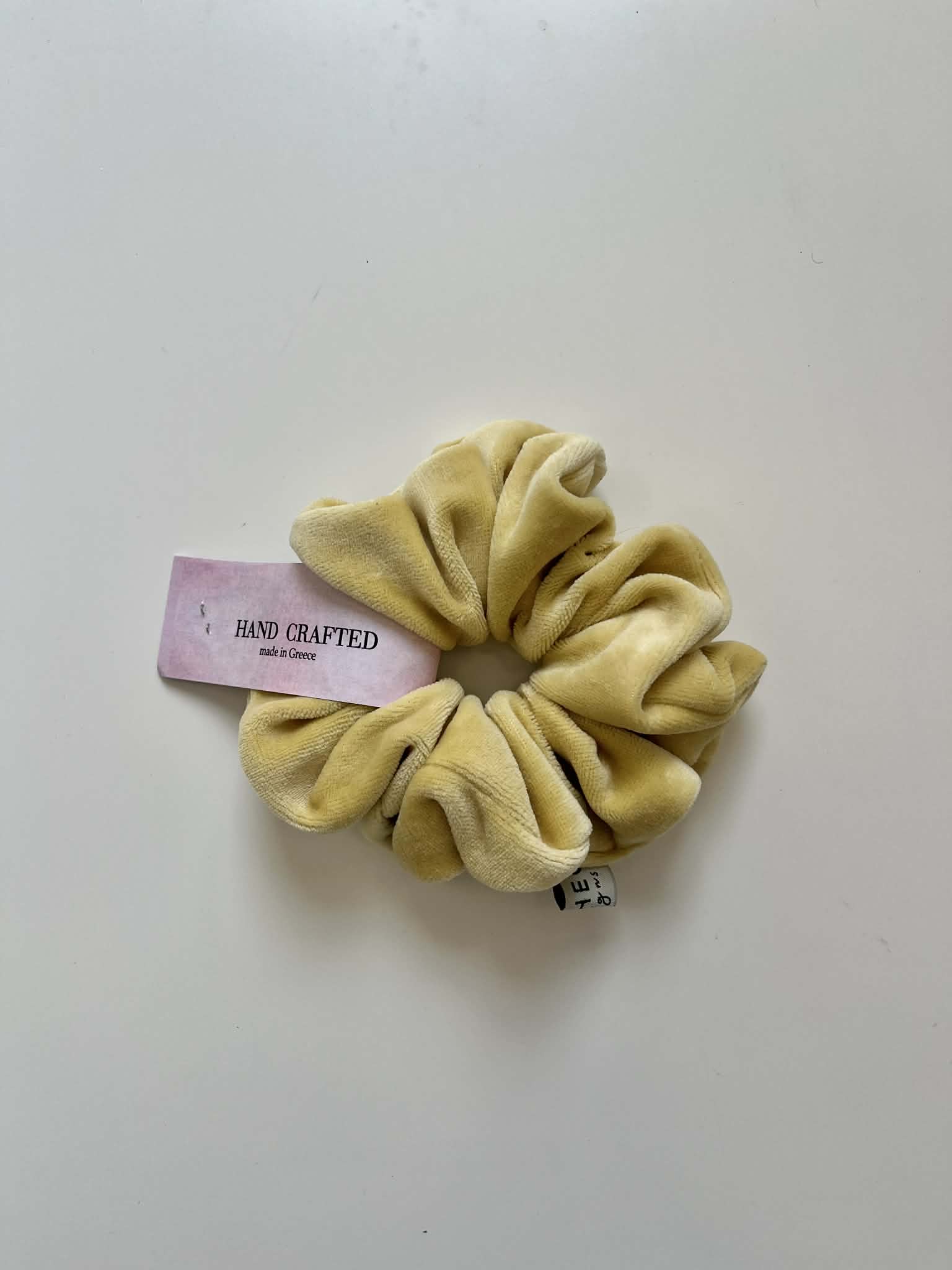 Handmade Scrunchie - Butter