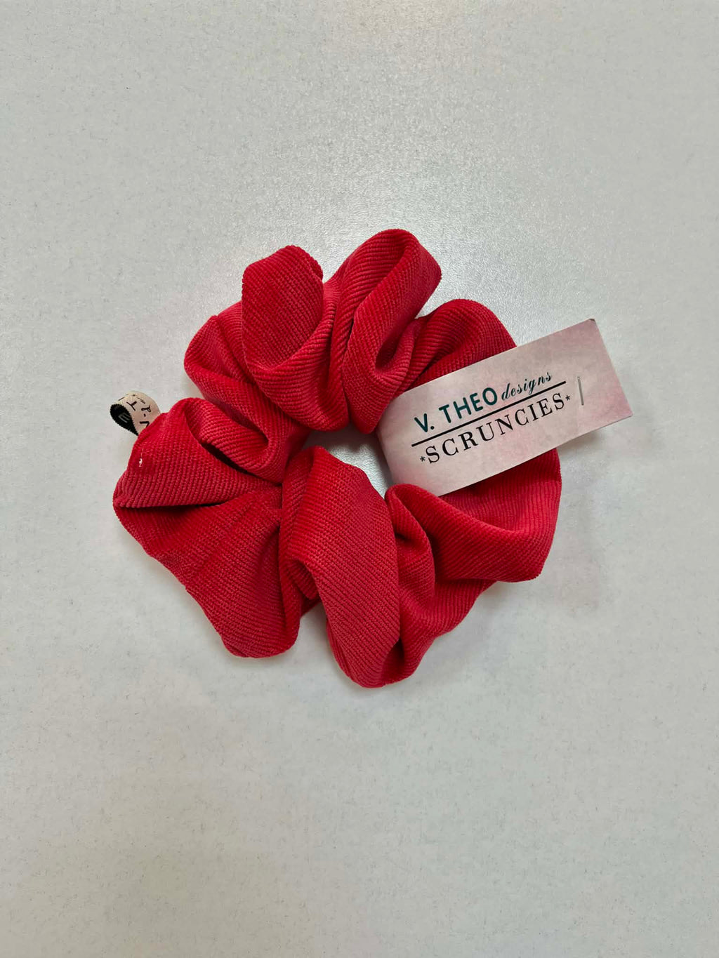 Handmade scrunchie - Red