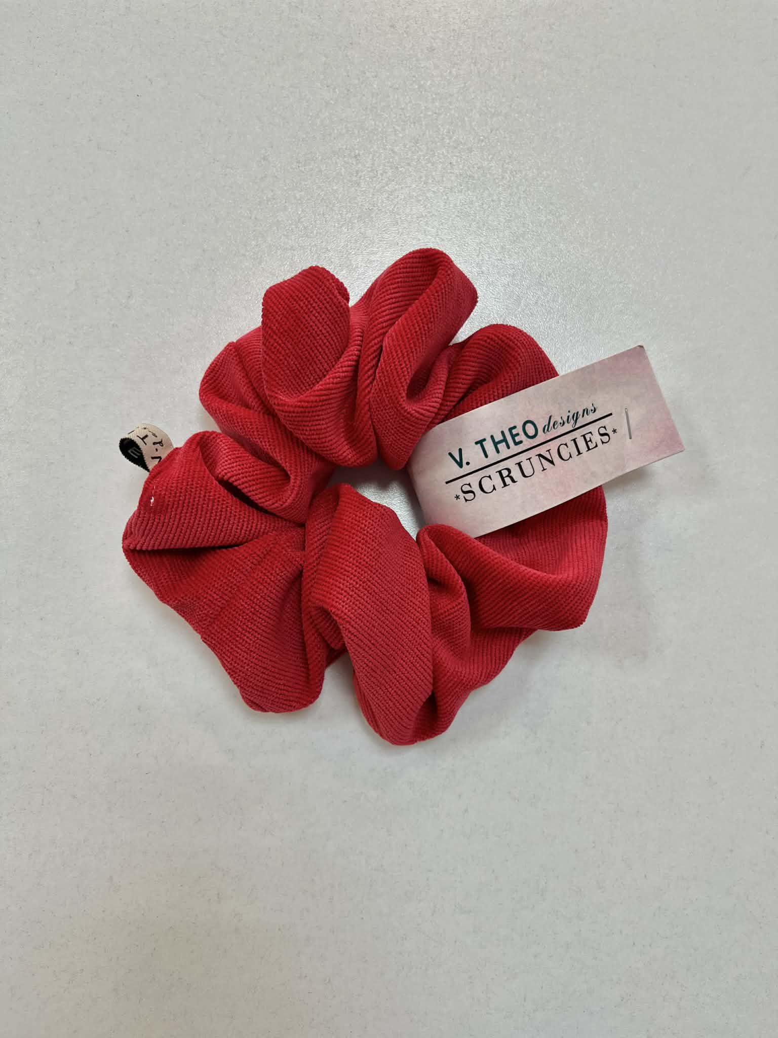 Handmade scrunchie - Red