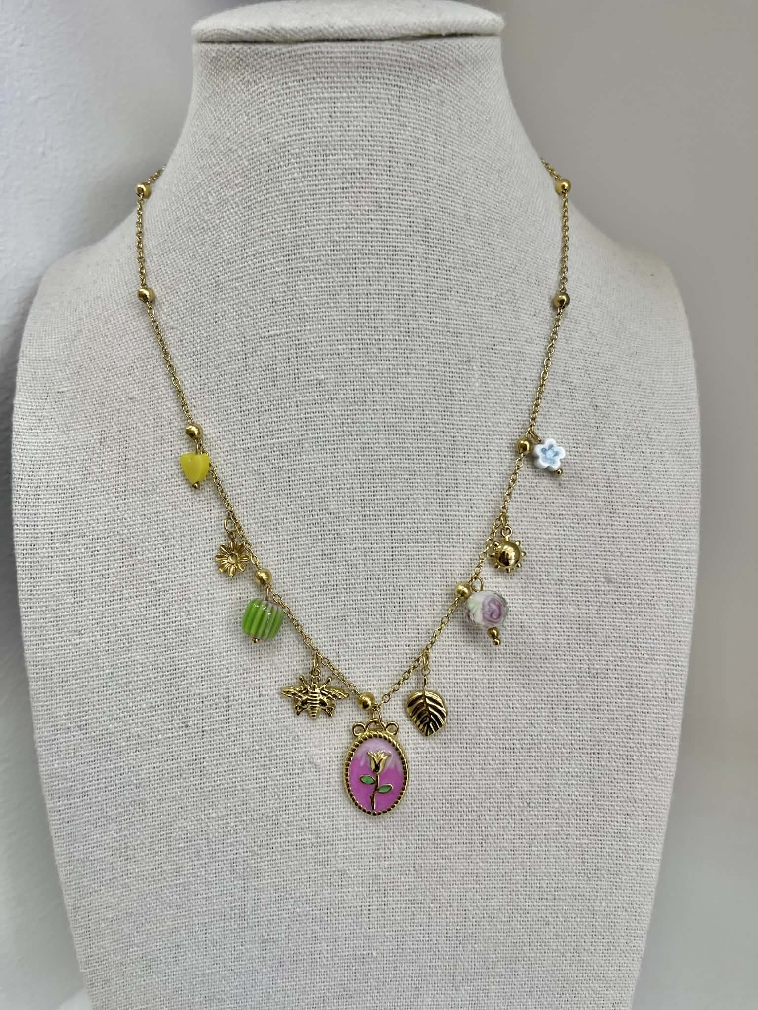 Pink Bloom Charm