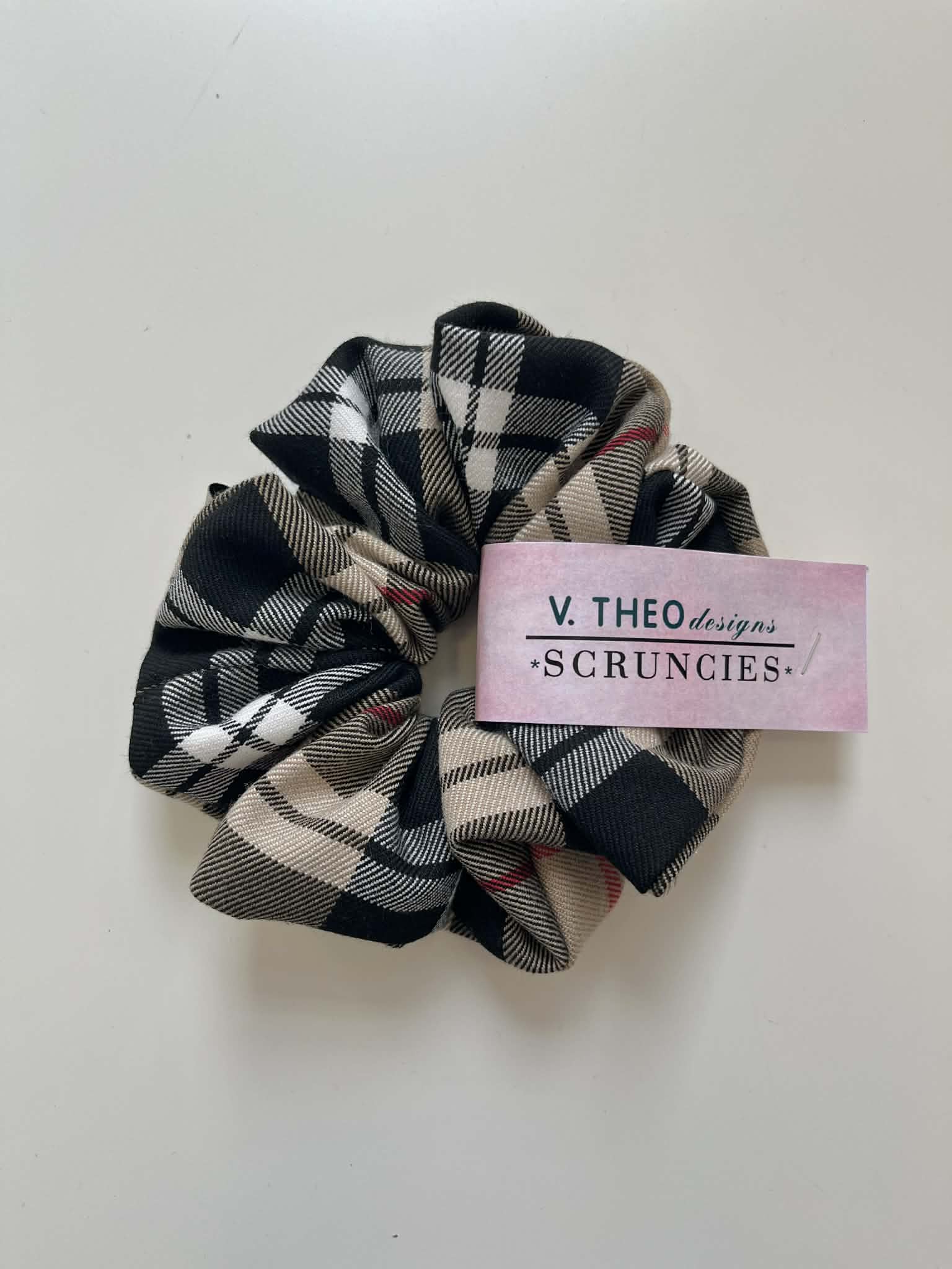 Handmade Scrunchie - Beige