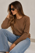 Soft Essential Knit Light Brown