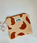 Croissant Mini Zipper Pouch