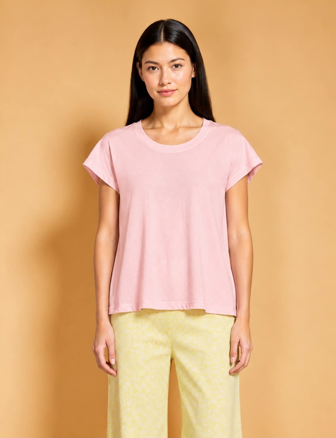 Basic T-Shirt Ροζ