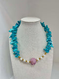 Blue Kiss Necklace